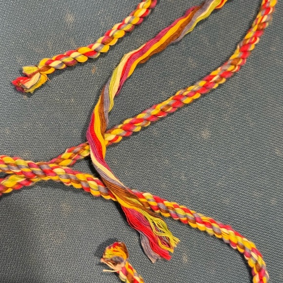 Judith March boho hippie halter top embroidery crochet small - Picture 4 of 6